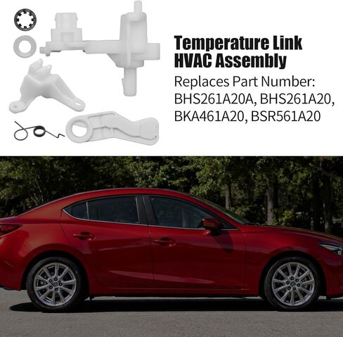 BHS2-61-A20A مجموعة HVAC لربط درجة الحرارة، بديل لموديلات Mazda 3 2014-2018 2.0L و2.5L، يستبدل BHS2-61-A20، BKA4-61-A20 in Saudi Arabia