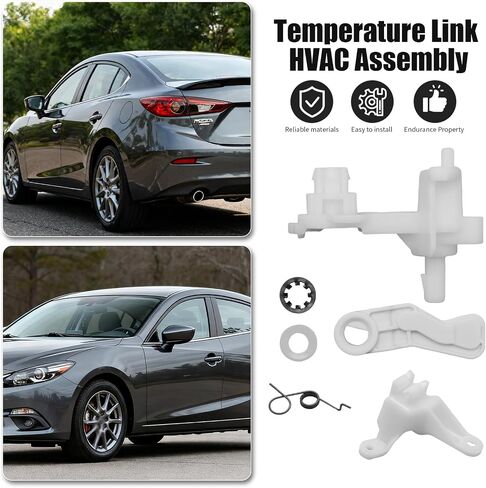 BHS2-61-A20A مجموعة HVAC لربط درجة الحرارة، بديل لموديلات Mazda 3 2014-2018 2.0L و2.5L، يستبدل BHS2-61-A20، BKA4-61-A20 in Saudi Arabia