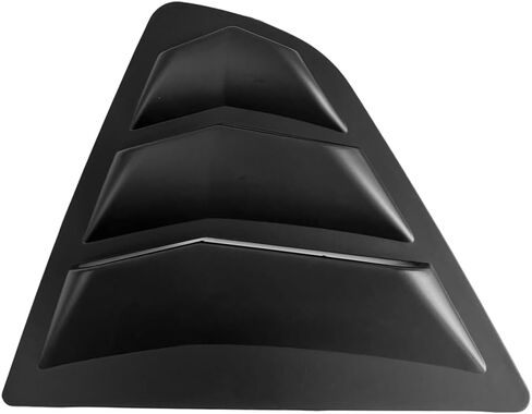 Car Rear Side Window Louvers Suitable for Toyota Camry 2018 2019 2020 2021 2022 2023 2024 Air Vent Scoop Shades Cover Blinds Exterior Accessories (Matt Black) in Saudi Arabia