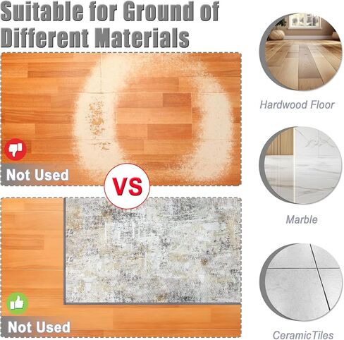 Office Chair Mat for Hardwood Floor, 35"x47"x1/10 Desk Chair Mat, Machine Wash Large Floor Protector Rug, Anti Slip Office Rugs for Rolling Chairs (Pink) in Kuwait