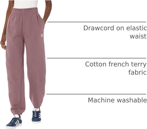 adidas Originals Women's Adicolor Essentials Fleece Joggers, Wonder Oxide, X-Small in Saudi Arabia