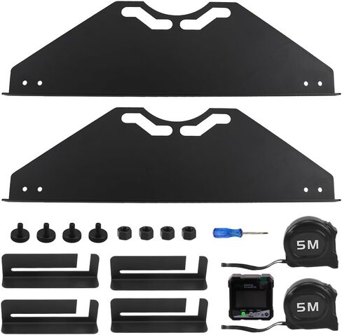 RULLINE 2PS Toe Alignment Tool with Digital Angle Finder, Wheel Alignment Plates Automotive Kit for Car and Truck, Accurate and Fast Toe Measurement in Saudi Arabia