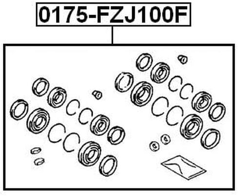 04479-60050/447960050 - Cylinder Kit For Toyota in Saudi Arabia