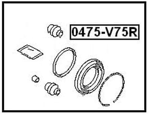 Mr510543 - Cylinder Kit For Mitsubishi - Febest in Saudi Arabia