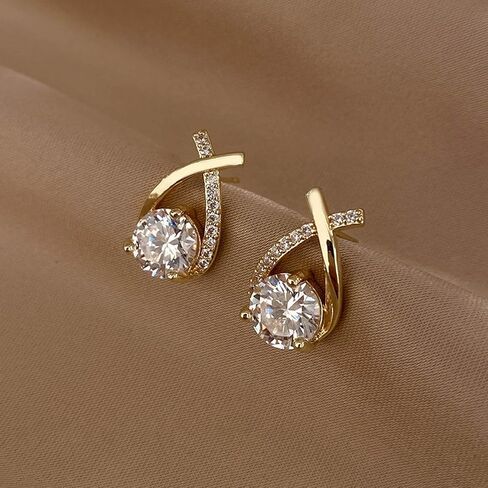 Premium 18K Gold Plated Caged Pearl Stud Earrings | Timeless Elegance Meets Retro Chic | Fashion-Forward Choice for Galas and Glamorous Parties with Box in Saudi Arabia