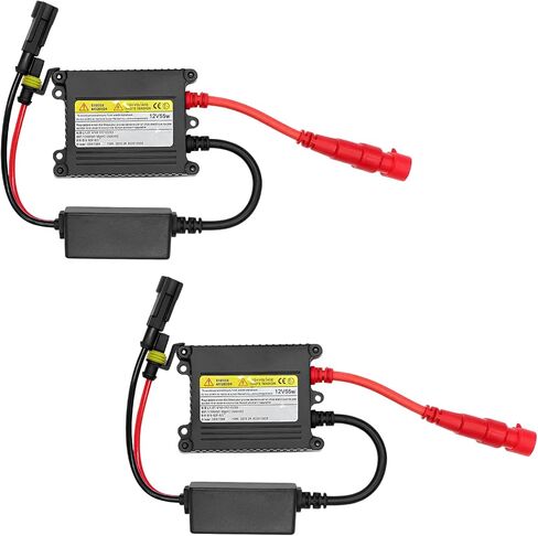 2PCS DC 12V 55W زينون HID الصابورة، سامسونج HID وحدة التحكم الصابورة مثبت المصابيح الأمامية للسيارات، سوبر تصميم نحيف استبدال مصباح زينون طقم الصابورة، اكسسوارات السيارات in Kuwait