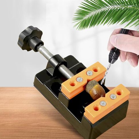 Mi-ni Bench Vice Clamp Mi-ni Flat Clamp Opening Parallel Table Vise for Watch Repairing Sculpture Craft Jewelry(Black) in Saudi Arabia