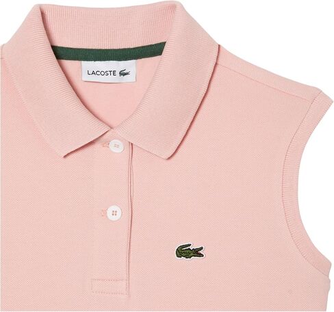 Lacoste Girl's Sleeveless Polo Dress with Skirt Pleating in Saudi Arabia