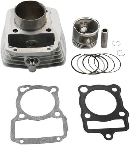 دراجة نارية 56.5 مللي متر اسطوانة كتلة 15 مللي متر مكبس دبوس عدة ل CG125 JX125 S1 S2 FT125 125cc 156FMI 12100-397-010 4-السكتة الدماغية in Saudi Arabia