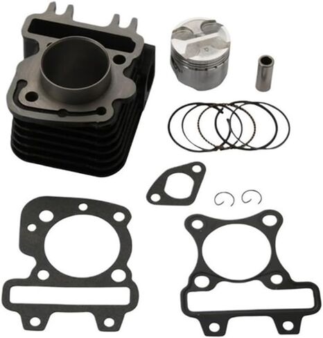 Scooter 47mm Big Bore Cylinder Block 13mm Piston Pin Kit For V S LX 50 P Zip70 50cc 70cc 4T 4V Engine Parts in Saudi Arabia