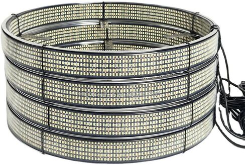 10 Row Wheel Lights (17") in Kuwait