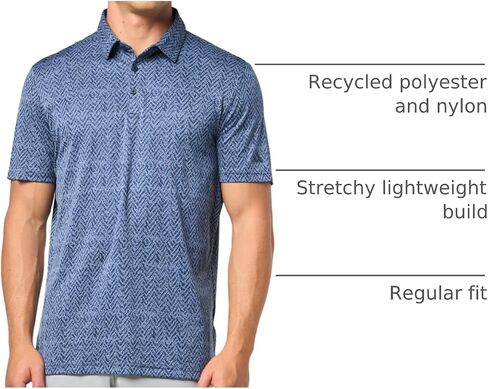 adidas mens Ultimate365 Jacquard Polo Shirt Golf Shirt in Saudi Arabia