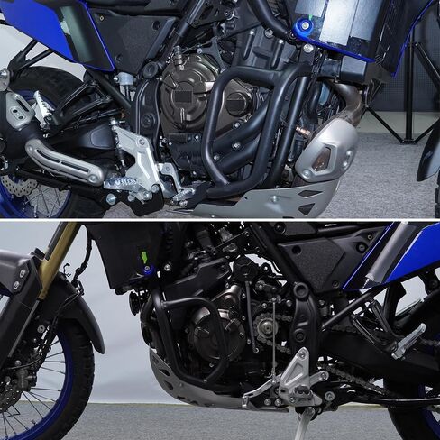 Xitomer Down Engine Guard مناسب لـ 2025 Tenere 700 دراجة نارية تحطم القضبان متوافق مع Tenere 700 2019-2025 Down Crashbars Tank Guard in Kuwait