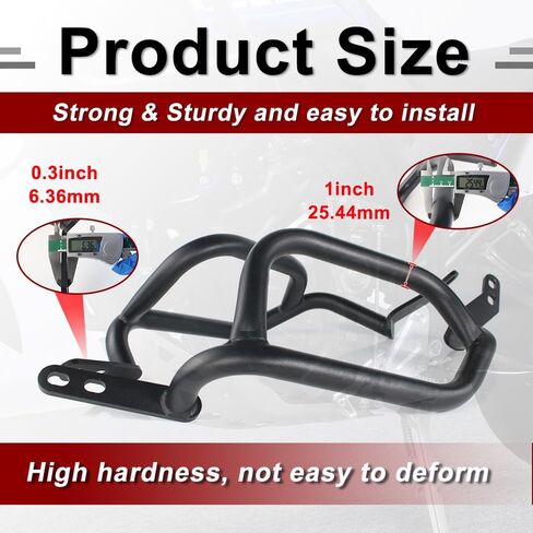 Xitomer Down Engine Guard مناسب لـ 2025 Tenere 700 دراجة نارية تحطم القضبان متوافق مع Tenere 700 2019-2025 Down Crashbars Tank Guard in Kuwait
