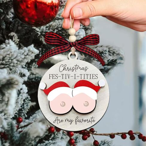 White Elephant Gifts for Adults - Funny Christmas Ornaments 2026 Xmas Party Decorations Supplies (Set Meal B) in Saudi Arabia