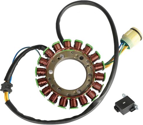 GXYWADY Stator & Pickup Coil Replacement for 31120-HM7-014 31120-HM7-004 31120-HM7-700 Replacement for Honda TRX450S TRX450ES Foreman 450 1998 1999 2000 2001 in Saudi Arabia