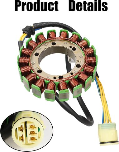 GXYWADY Stator & Pickup Coil Replacement for 31120-HM7-014 31120-HM7-004 31120-HM7-700 Replacement for Honda TRX450S TRX450ES Foreman 450 1998 1999 2000 2001 in Saudi Arabia