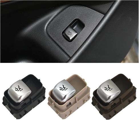 Fit for Benz W205 W213 W222 W253 Car Trunk Unlock Release Button Cover C E S GLC Class Car Accessories 2229051604(A) in Saudi Arabia