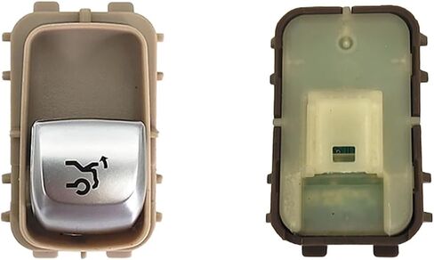 Fit for Benz W205 W213 W222 W253 Car Trunk Unlock Release Button Cover C E S GLC Class Car Accessories 2229051604(A) in Saudi Arabia