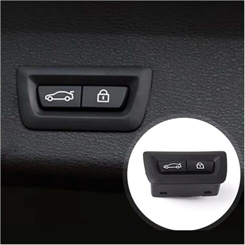 A86E-غطاء صندوق السيارة قفل الطاقة فتح مفتاح التحكم 61319275121 61319162645 صالح لسيارات BMW X5 F15 2014-2018 in Saudi Arabia