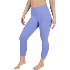 90 Degree By Reflex 22" Yoga Capris - Yoga Leggings - Yoga Capris for Women - Mocha Interlink w/Curved Yoke - Small in Kuwait