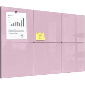 لوح مسح جاف مغناطيسي من كوميكس، 6 عبوات، 11.8 × 11.8 بوصة، سبورة بيضاء معيارية للثلاجة والمكتب والمنزل، مجموعة مسح جاف صغيرة بيضاء للأطفال والطلاب ومنظم المطبخ ومخططه، أرجواني in Kuwait