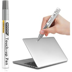 قلم طلاء رمادي فضائي لجهاز MacBook Pro/Air - مطابقة دقيقة للألوان للخدوش والضربات، ضد البهتان وحماية من الأشعة فوق البنفسجية، سهولة الاستخدام بالفرشاة، وتوفير تكاليف الإصلاح in Kuwait