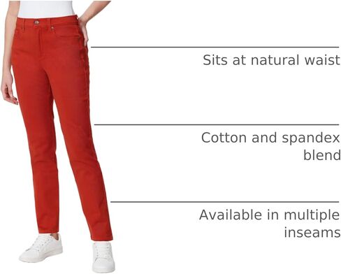 Gloria Vanderbilt Women's Amanda Classic High Rise Tapered Jean in Kuwait