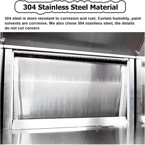 Water Curtain Spray Booth, Model Paint Booth with Exhaust Fans, Benchtop Airbrush Spray Booth with LED Lighting & Removable Water Tank, for Painting Model DIY Craft S in Saudi Arabia