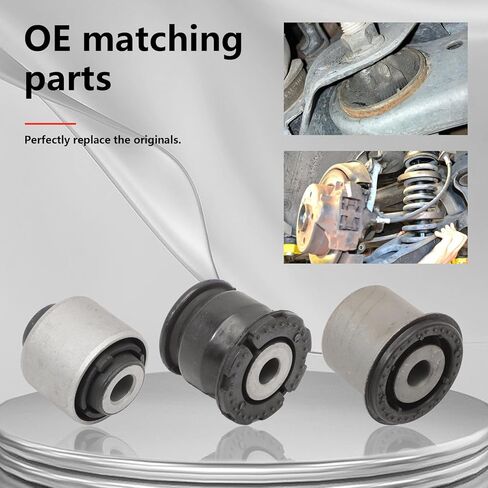 52365S5A802 6Pcs Knuckle Bushing Kit Rear Lower Control Arm for CRV 2002-2006, Civic 2001-2005, Element 2003-2006 Replace 52365S5A024 in Saudi Arabia