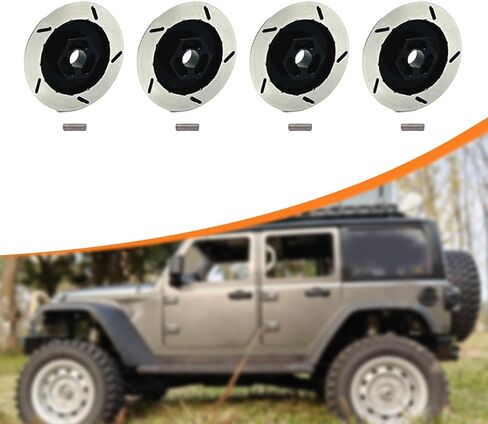 4Pcs 1/12 RC Wheel Brake Disc Replacement Parts DIY Modified Spare Parts 12mm Hex for Crawler Car MN128- Red in Kuwait