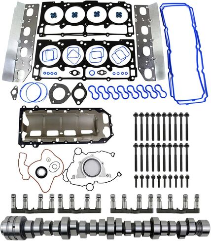 استبدال مجموعة إعادة بناء محرك GELUOXI MDS 5.7 HEMI لـ 2009-2015 كرايسلر جيب جراند شيروكي دودج تشالنجر تشارجر دورانجو 53022372AA 53021726AD 53021726AE in Kuwait