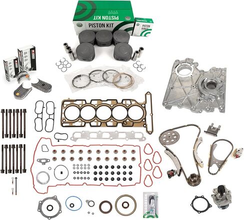 MA-5741126964-2 Engine Rebuild Kit Compatible With/For 07-12 Chevrolet Colorado GMC Hummer H3 Isuzu 3.7 DOHC in Saudi Arabia