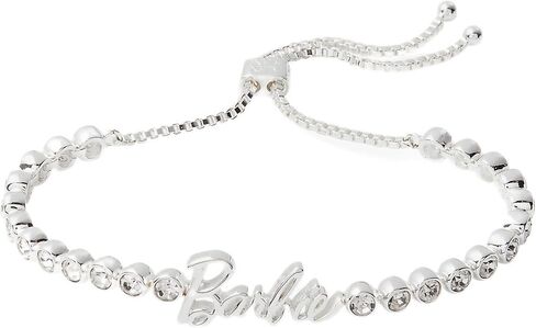 اليكس اند اني سوار باربي كور، شكل قلب سيلويت تشارم، لمسة نهائية ذهبية لامعة، لون زهري، 7.25 انش مع مشبك اغلاق شد، مقاس واحد، نحاس، بدون احجار كريمة in Kuwait