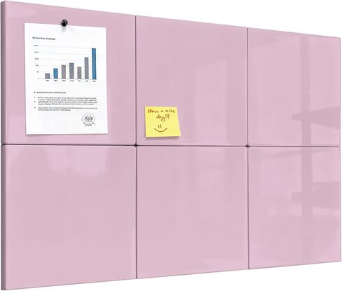 لوح مسح جاف مغناطيسي من كوميكس، 6 عبوات، 11.8 × 11.8 بوصة، سبورة بيضاء معيارية للثلاجة والمكتب والمنزل، مجموعة مسح جاف صغيرة بيضاء للأطفال والطلاب ومنظم المطبخ ومخططه، أرجواني in Kuwait