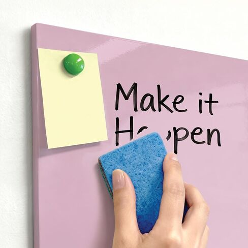 لوح مسح جاف مغناطيسي من كوميكس، 6 عبوات، 11.8 × 11.8 بوصة، سبورة بيضاء معيارية للثلاجة والمكتب والمنزل، مجموعة مسح جاف صغيرة بيضاء للأطفال والطلاب ومنظم المطبخ ومخططه، أرجواني in Kuwait