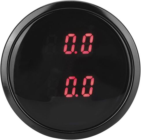 مقياس ضغط هواء السيارة Turbo Boost مقاس 2 بوصة من Akozon مع شاشة عرض رقمية LED عالية الدقة ومجموعة أجهزة استشعار عالية الدقة in Saudi Arabia