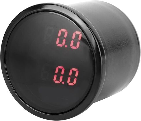مقياس ضغط هواء السيارة Turbo Boost مقاس 2 بوصة من Akozon مع شاشة عرض رقمية LED عالية الدقة ومجموعة أجهزة استشعار عالية الدقة in Saudi Arabia