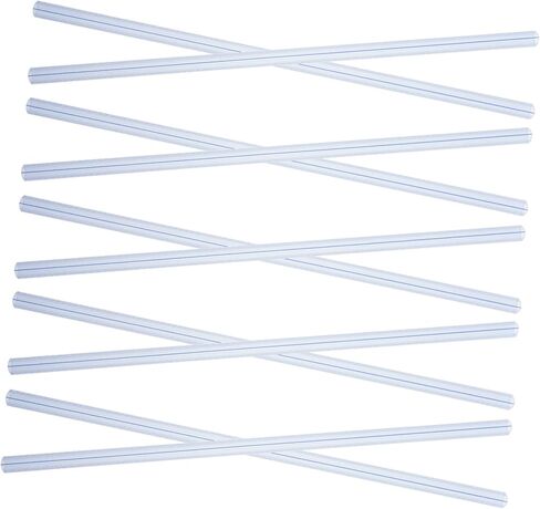 10pcs Plastic Slide Binders for Documents Loose Leaf Clips Easy Page Addition Removal for Sorting Documents DIY Projects Reliable Binding Bars in Saudi Arabia