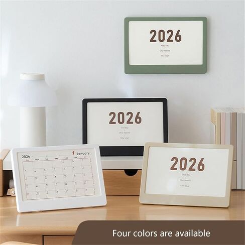 Double Purpose Desk Calendar Holder Photo Display Space Tilt for Optimal Viewing Lightweighted in Saudi Arabia