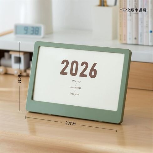 Double Purpose Desk Calendar Holder Photo Display Space Tilt for Optimal Viewing Lightweighted in Saudi Arabia
