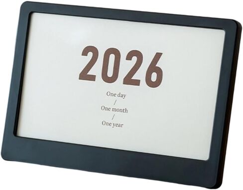 Double Purpose Desk Calendar Holder Photo Display Space Tilt for Optimal Viewing Lightweighted in Saudi Arabia