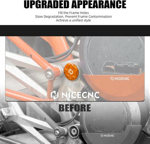 سدادات ثقب محورية من NICECNC متوافقة مع KTM 690 Enduro 2008-2025، 690 SMC R 2008-2025، متوافقة مع Husqvarna 701 Super Moto 2016-2025، 701 Enduro 2016-2025، انظر الإعداد، أزرق in Saudi Arabia
