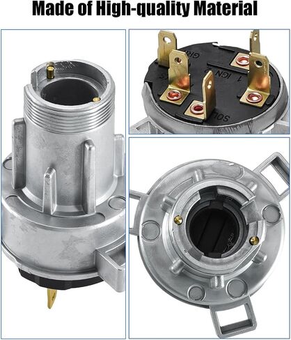 1116672 Ignition Starter Switch Fit for Buick Electra Lesabre Riviera Gran Sport Sportwagon Wildcat Chevrolet Oldsmobile Delmont Jetstar Pontiac Firebird 1965-1967 Replace 1116674 1116685 1116687 in Saudi Arabia