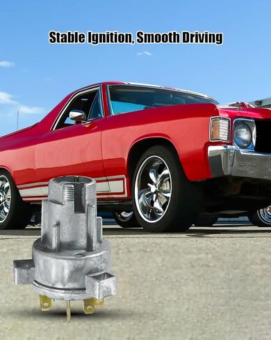 1116672 Ignition Starter Switch Fit for Buick Electra Lesabre Riviera Gran Sport Sportwagon Wildcat Chevrolet Oldsmobile Delmont Jetstar Pontiac Firebird 1965-1967 Replace 1116674 1116685 1116687 in Saudi Arabia