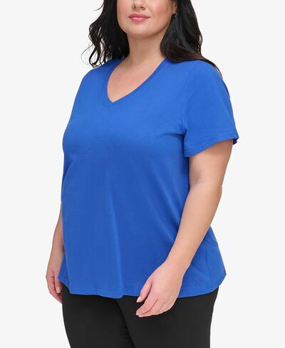 Calvin Klein Size Performance Women's Plus Active Crewneck T-Shirt in Saudi Arabia