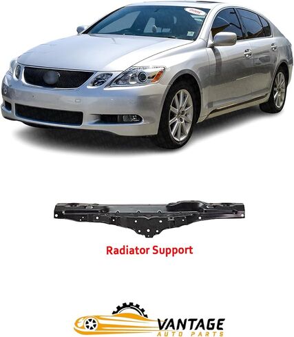 Front Radiator Support Upper Center Tie Bar Compatible with Lexus GS300 / GS430 2006-2007 | DIRECT REPLACEMENT | Steel | 5320530080 | LX1225142 in Saudi Arabia