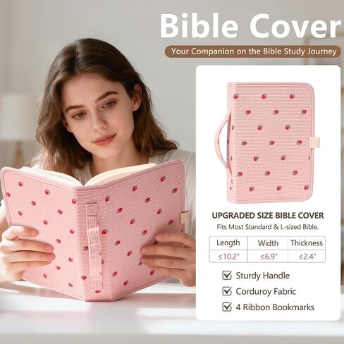 Bible Study Supplies Journaling Kit for Women with Bible Cover Case, Christmas Christian Gifts for Women, Bible Study Tools Accessories Set with Highlighters Pens, Pencil Case Notebook Annotation Kit in Saudi Arabia