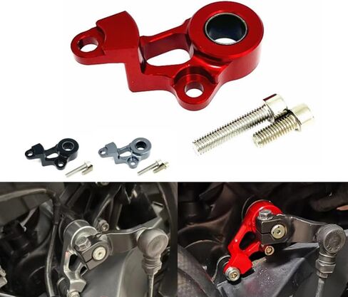CB650R ملحقات دعم رافعة ناقل الحركة اليسرى المتوافقة مع CB650r CBR650R 2019 2020 2021 2022 مثبت ناقل الحركة CNC للدراجات النارية (تيتانيوم) in Kuwait