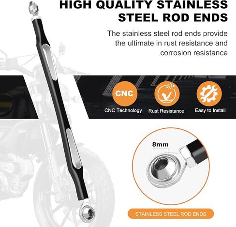 رابط التحول، رابط ناقل الحركة قابل للتعديل متوافق مع Harley Davidson Street Glide، Electra Glide، Road King، Road Glide، Tri Glide، Softail 1986-لاحقًا in Kuwait